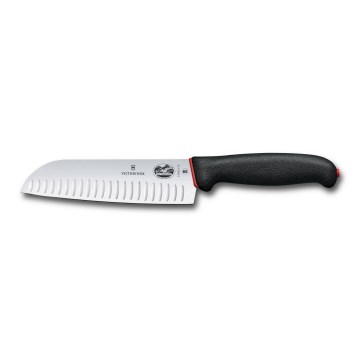 Victorinox - santoku køkkenkniv DUAL GRIP 17 cm sort
