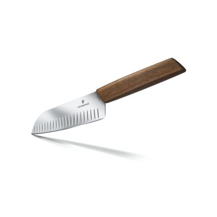 Victorinox - Santokukniv SWISS MODERN 17 cm valnød