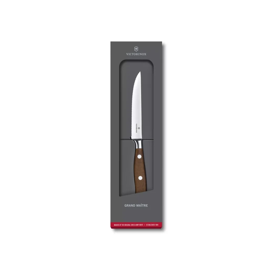 Victorinox - Steakkniv GRAND MAITRE 12 cm ahorn