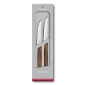 Victorinox - Steakknivsæt SWISS MODERN 12 cm, 2 stk., valnød