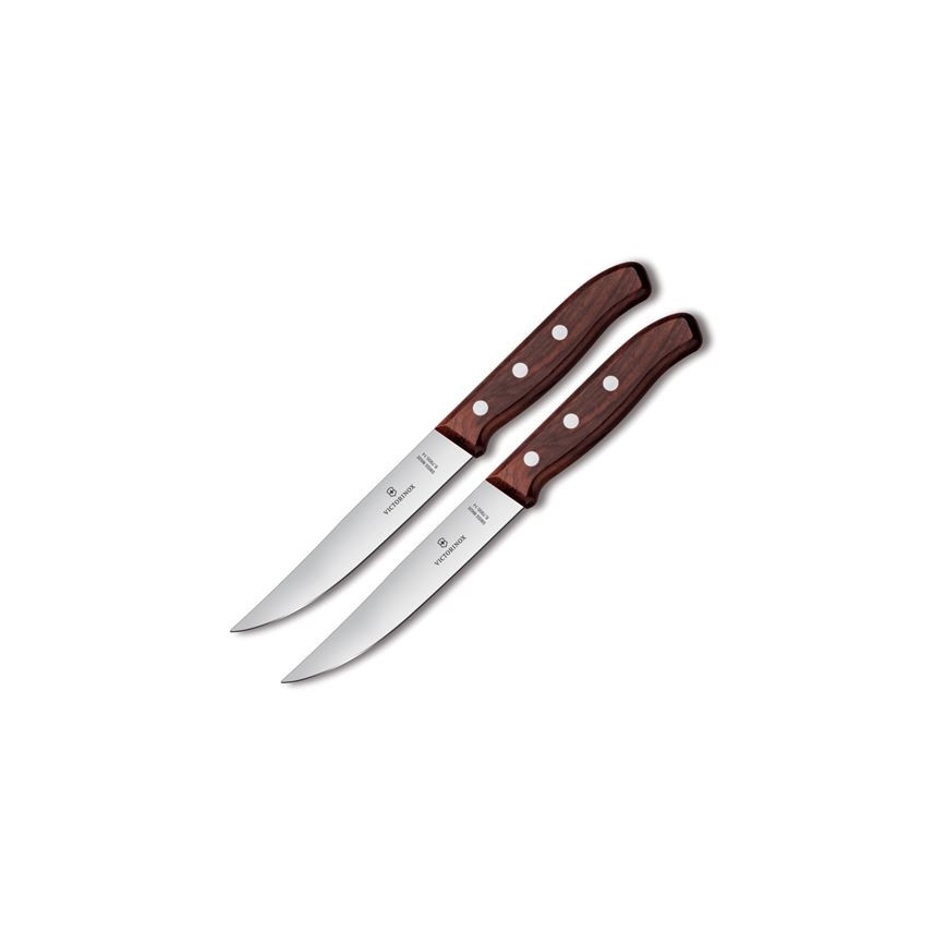 Victorinox - Steakknivsæt WOOD 14 cm, 2 stk., ahorn