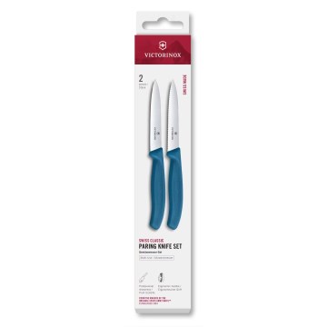 Victorinox - SWISS CLASSIC sæt grøntsagsknive, 10 cm, 2 stk., blå