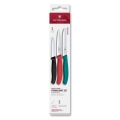 Victorinox - SWISS CLASSIC sæt med 3 køkkenknive til grøntsager, flerfarvet