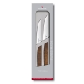 Victorinox - SWISS MODERN steakknivsæt, 12 cm, 2 stk., valnøddetræ