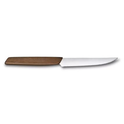 Victorinox - SWISS MODERN steakknivsæt, 12 cm, 2 stk., valnøddetræ