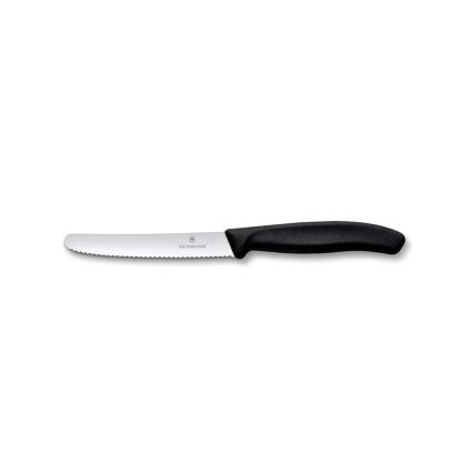 Victorinox - Sæt af køkkenknive med opbevaringsindsats SWISS CLASSIC, 6 stk., bøg/beige