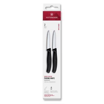 Victorinox - Sæt grøntsagsknive SWISS CLASSIC 8 cm 2 stk sort
