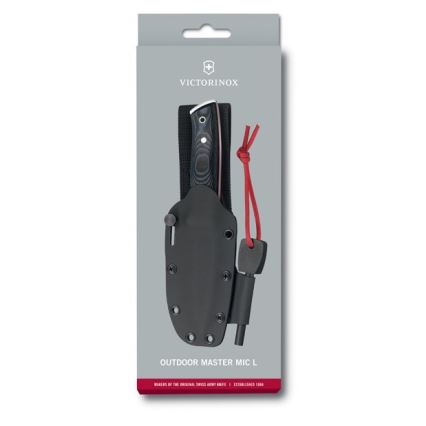 Victorinox - Udendørs kniv 22 cm sort/krom