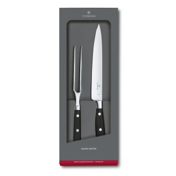 Victorinox - Udskæringssæt GRAND MAITRE 2 stk. sort