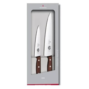 Victorinox - WOOD køkkenknivsæt, 2 dele, ahorn