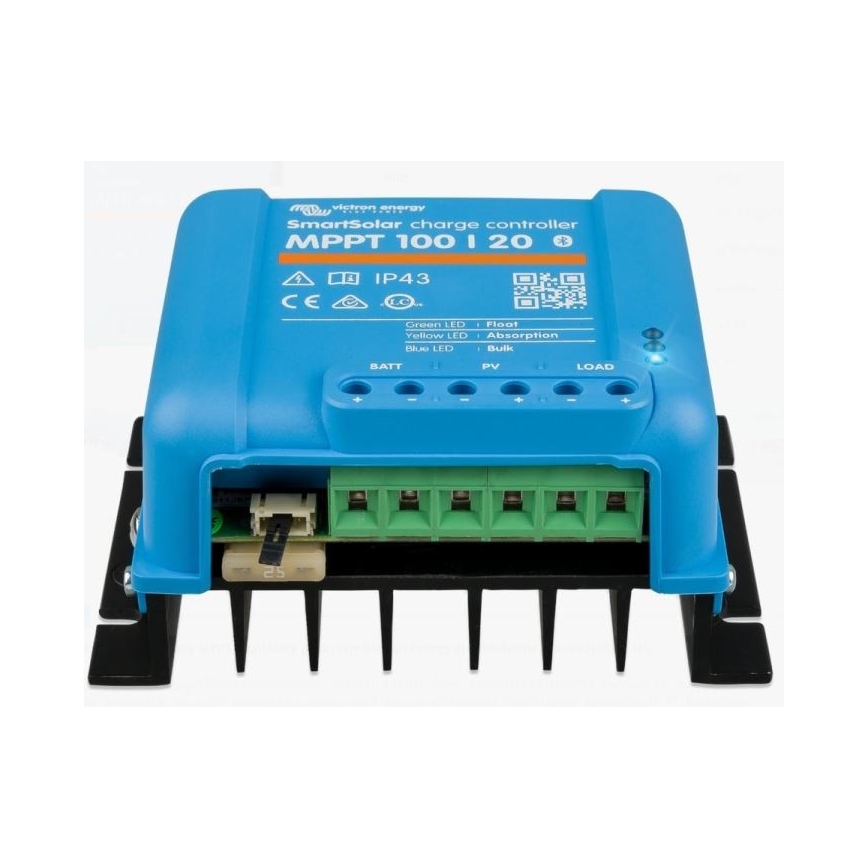 Victron Energy - Smart laderegulator til solcellepaneler MPPT 100/20