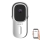Video dørklokke med bevægelsessensor Full HD 1080p 5200 mAh IP65 Wi-Fi Tuya hvid