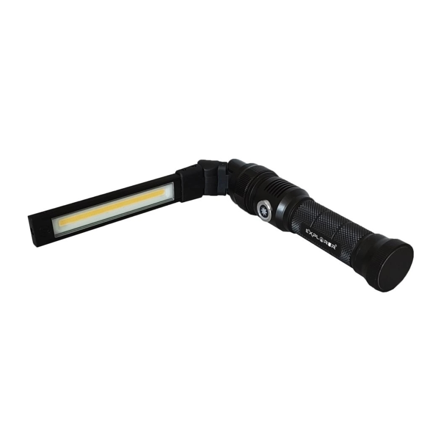 Viking - Dæmpbar genopladelig LED-lommelygte LED/5V IPX4 1200 lm 5000 mAh