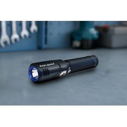 Viking - Dæmpbar genopladelig LED-lommelygte LED/5V IPX4 350 lm 750 mAh