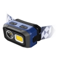 Viking - Dæmpbar genopladelig LED-pandelampe med sensor LED/5V IPX4 400 lm 3xAAA/1000 mAh
