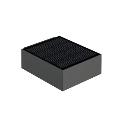 Viking - Dæmpbar LED solcellevæglampe med sensor LED/2W/3,7V IP65 4000K 2000 mAh