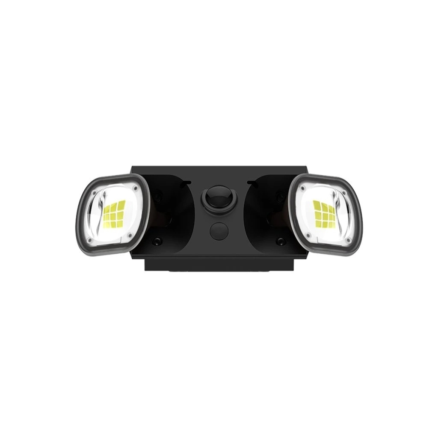 Viking - LED-dæmpbar solcelledrevet væglampe med sensor LED/1,3W/3,7V IP44 4000K 2000 mAh