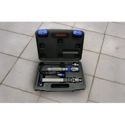 Viking - LED-dæmpbar genopladelig 3-i-1 lommelygte LED/5V IPX4 380 lm 2200 mAh