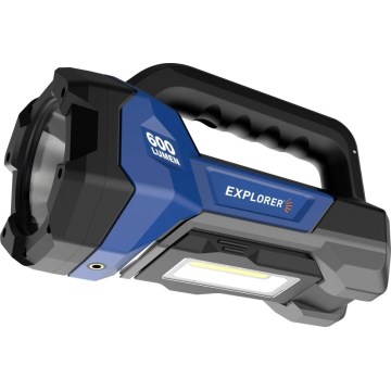 Viking - LED Dæmpbar genopladelig lommelygte LED/5V IPX4 1000 lm 8000 mAh