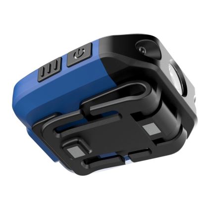 Viking - LED dæmpbar genopladelig lommelygte med sensor og rødt lys LED/5V IPX4 200 lm 500 mAh