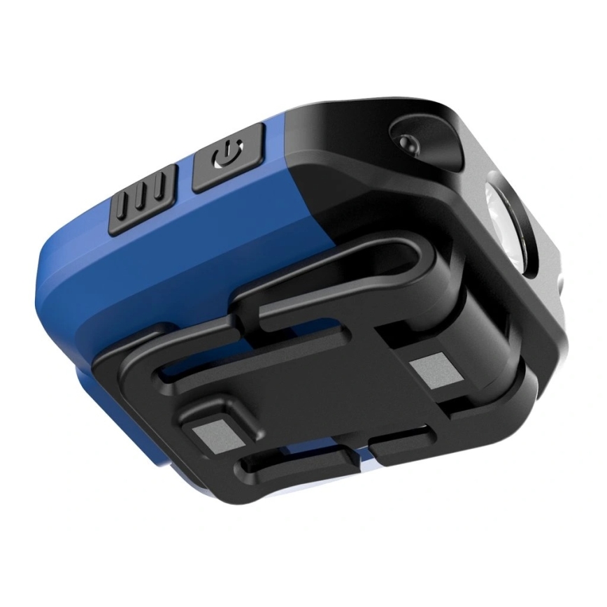 Viking - LED dæmpbar genopladelig lommelygte med sensor og rødt lys LED/5V IPX4 200 lm 500 mAh