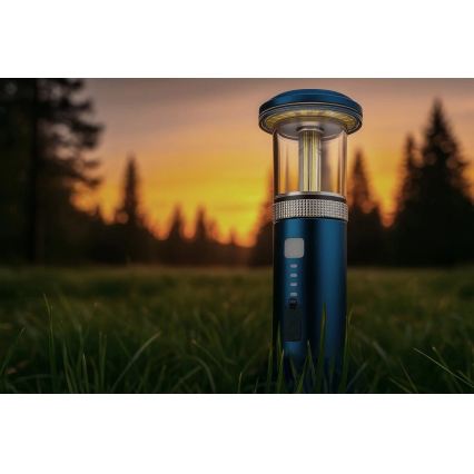 Viking - LED dæmpbar genopladelig lommelygte LED/5V IPX4 500 lm 2000 mAh