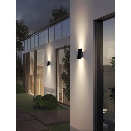 Viking - LED dæmpbar solcelle-væglampe LED/1,5W/3,7V IP65 4000K 2000 mAh