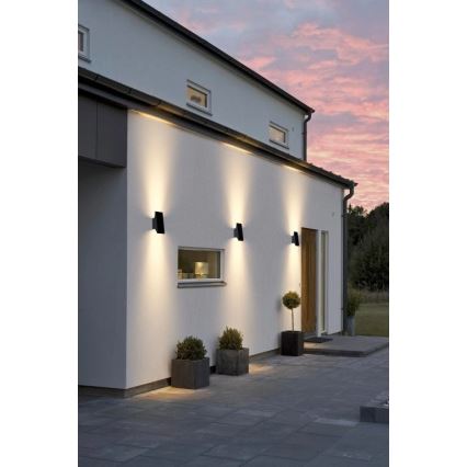 Viking - LED dæmpbar solcelle-væglampe LED/1,5W/3,7V IP65 4000K 2000 mAh