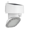 Viking - LED solcelle væglampe med sensor LED/1W/3,7V IP44 3000/4000K 4000 mAh