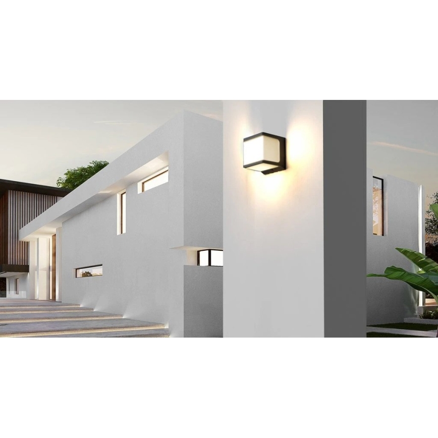 Viking - solcelledrevet LED-væglampe med sensor LED/1,5W/3,7V IP54 4000K 2000 mAh