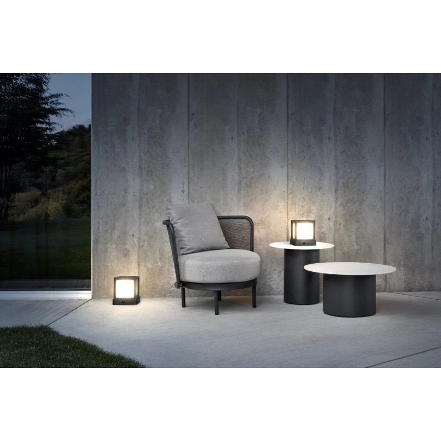 Viking - LED solcellelampe med sensor LED/1,4W/3,7V IP54 4000K 2000 mAh