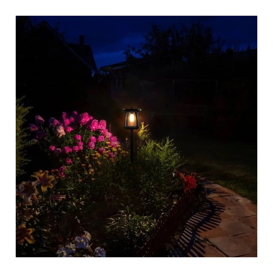 Viking - LED solcellelampe med sensor LED/2W/3,7V IP54 4000K 2000 mAh