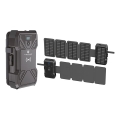 Viking - Powerbank med LED-lommelygte, trådløs opladning og solpanel Power Delivery 22,5W/30000 mAh