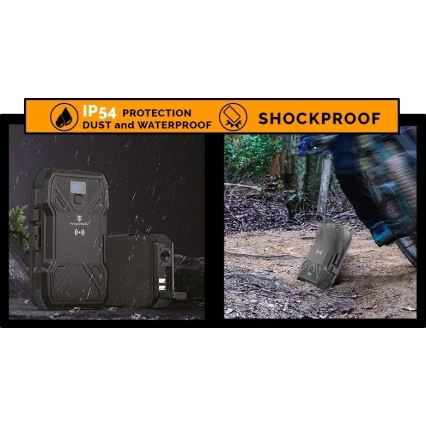 Viking - powerbank med LED-lommelygte, trådløs opladning og solpanel Power Delivery 22,5W/20000 mAh