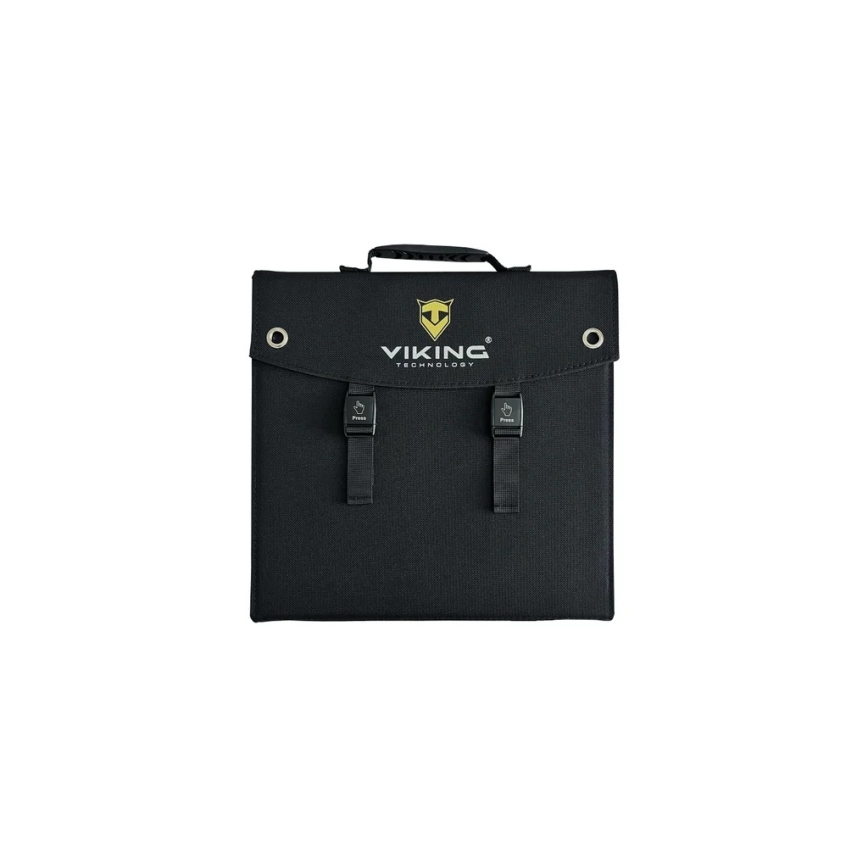 Viking - Solcellepanel USB Power Delivery 60W/20V IPX4 sort