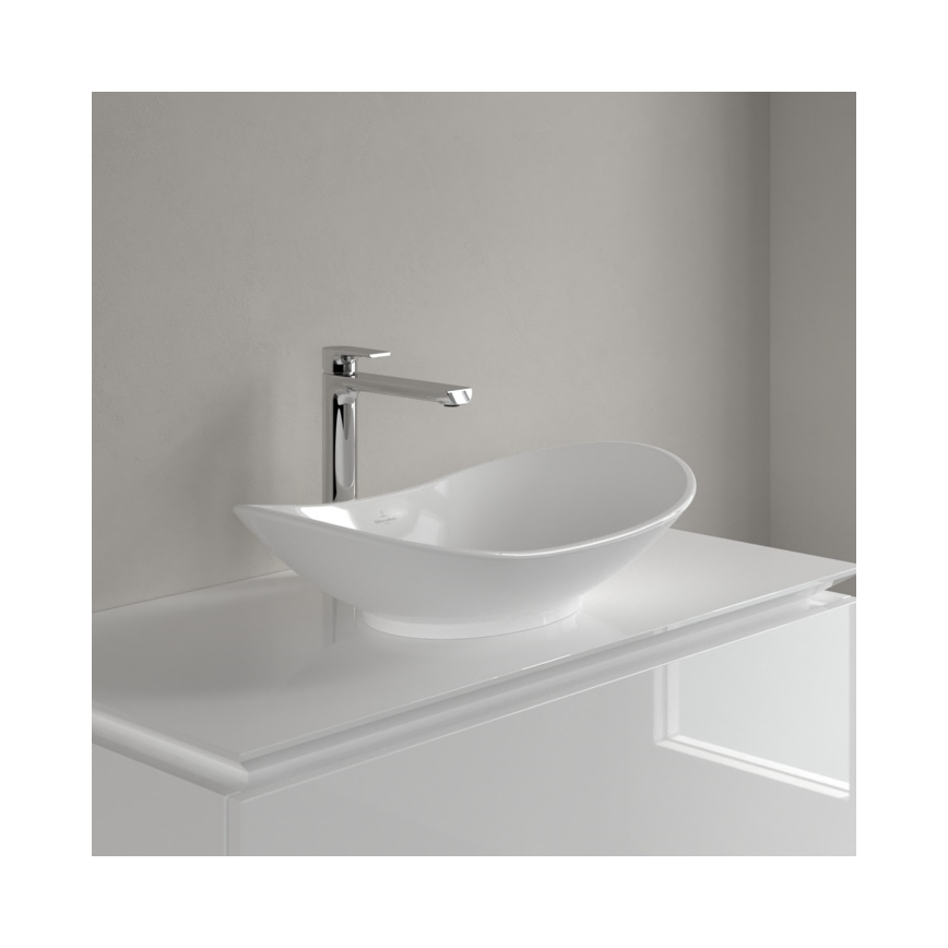 Villeroy & Boch 411060R1 - Bordmonteret håndvask MY NATURE 61x36 cm, keramik/hvid