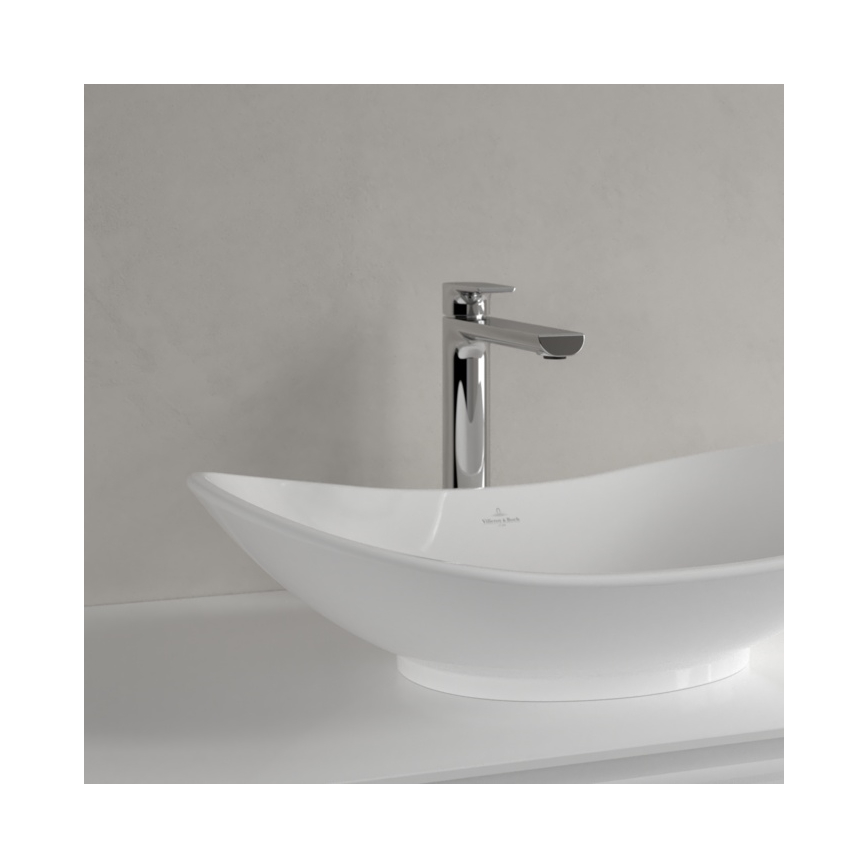 Villeroy & Boch 411060R1 - Bordmonteret håndvask MY NATURE 61x36 cm, keramik/hvid