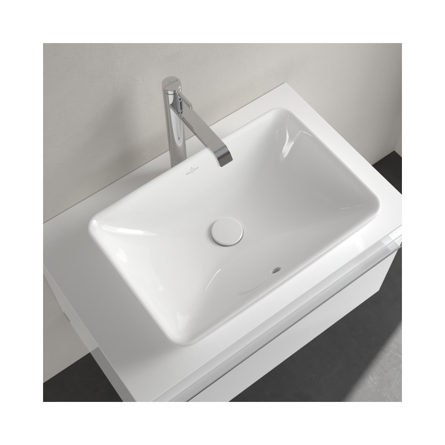 Villeroy & Boch 41135501 - Håndvask til bordplade VENTICELLO 55,5x36 cm keramik/hvid