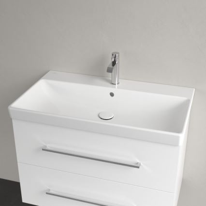 Villeroy & Boch 41568001 - Vægmonteret håndvask AVENTO 80 x 47 cm, keramik/hvid
