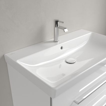 Villeroy & Boch 41568001 - Vægmonteret håndvask AVENTO 80 x 47 cm, keramik/hvid