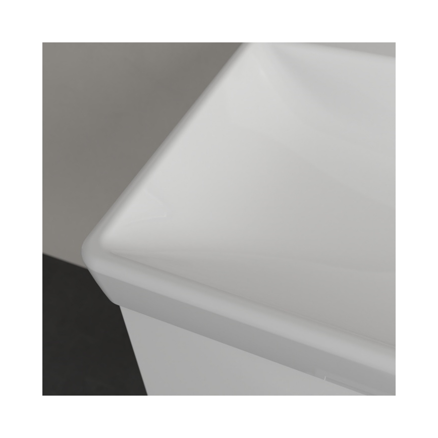 Villeroy & Boch 41568001 - Vægmonteret håndvask AVENTO 80 x 47 cm, keramik/hvid