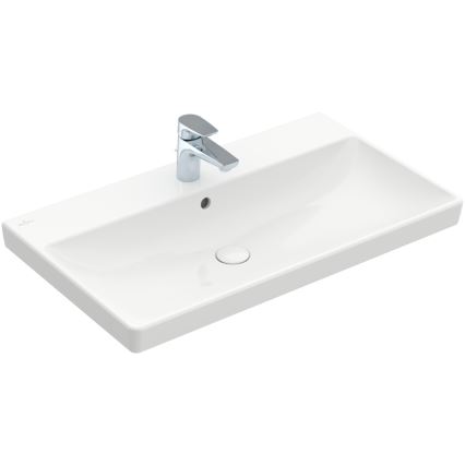 Villeroy & Boch 41568001 - Vægmonteret håndvask AVENTO 80 x 47 cm, keramik/hvid