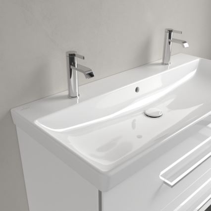 Villeroy & Boch 4156A401 - Vægmonteret håndvask AVENTO 100x47 cm keramik/hvid
