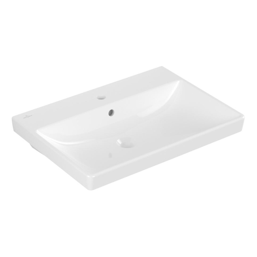 Villeroy & Boch 41586501 - Nedfældet håndvask AVENTO 65x47 cm keramik/hvid