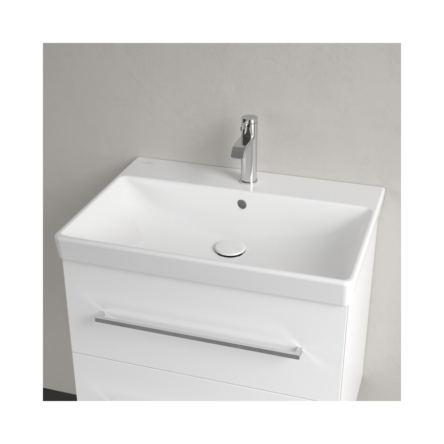 Villeroy & Boch 41586501 - Nedfældet håndvask AVENTO 65x47 cm keramik/hvid