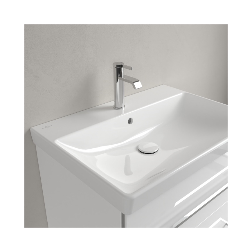 Villeroy & Boch 41586501 - Nedfældet håndvask AVENTO 65x47 cm keramik/hvid