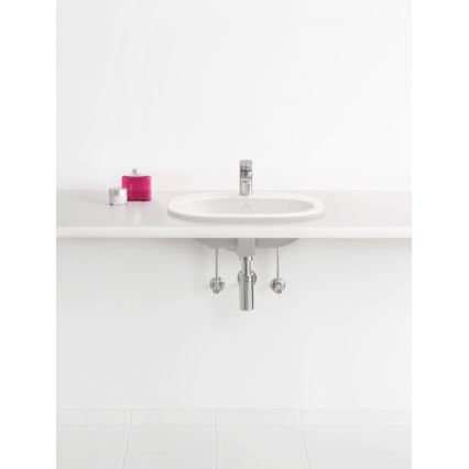 Villeroy & Boch 416156R1 - Indfældet håndvask O.NOVO 56 x 41 cm, keramisk/hvid