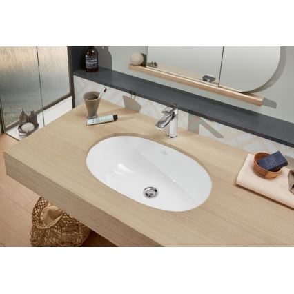 Villeroy & Boch 41625001 - Nedfældet håndvask O.NOVO 53x32 cm keramik/hvid