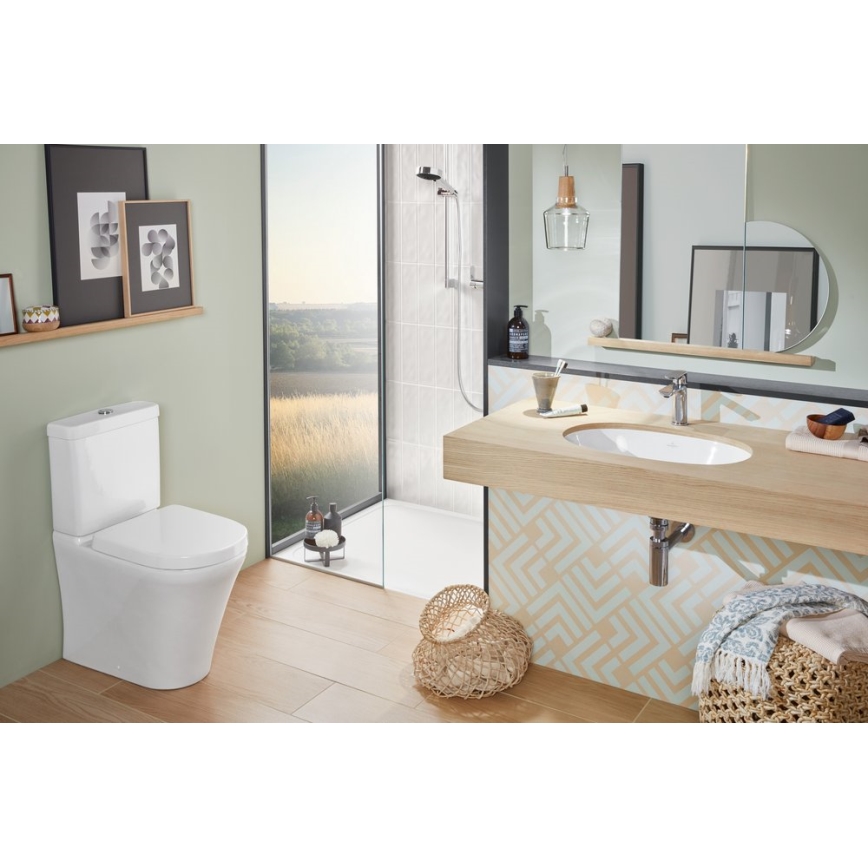 Villeroy & Boch 41625001 - Nedfældet håndvask O.NOVO 53x32 cm keramik/hvid