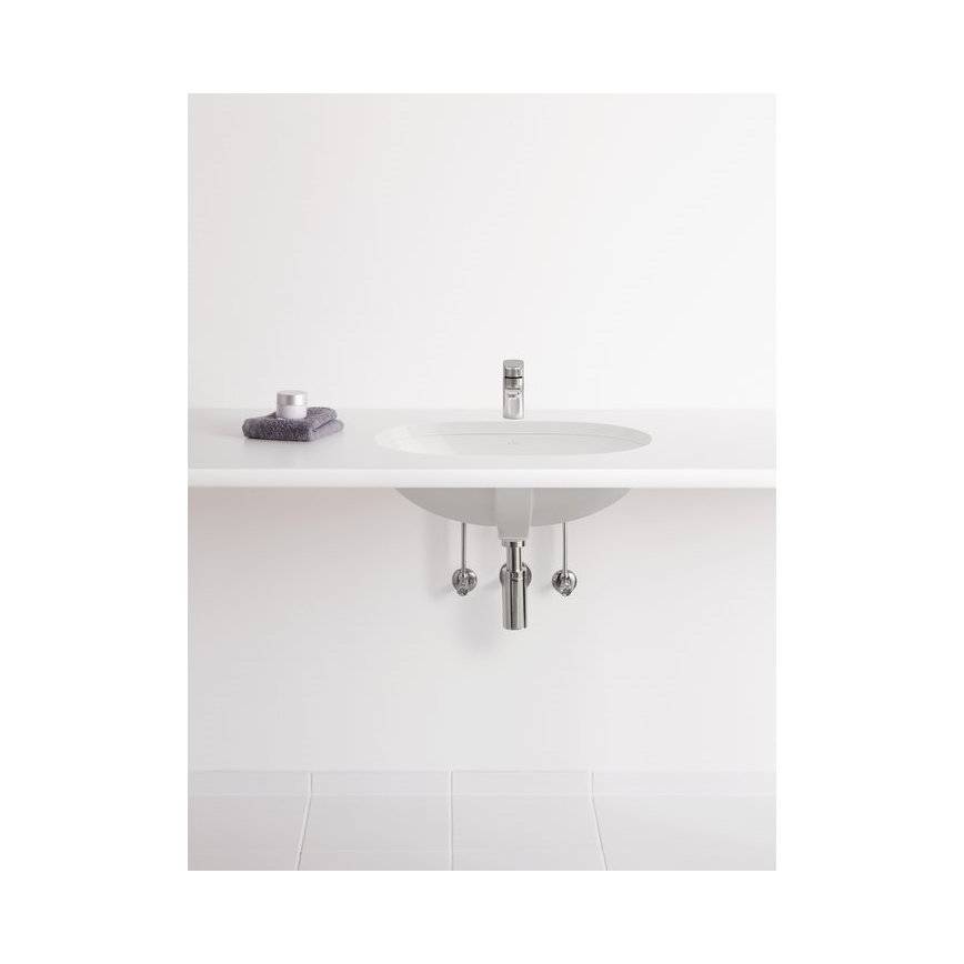 Villeroy & Boch 416260R1 - Indfældet håndvask O.NOVO keramik/hvid